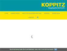 Tablet Screenshot of koppitz-entsorgung.de